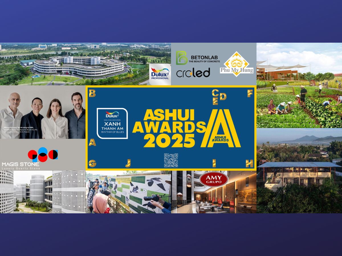 10 danh hiệu xuất sắc tại Ashui Award 2025 được công bố