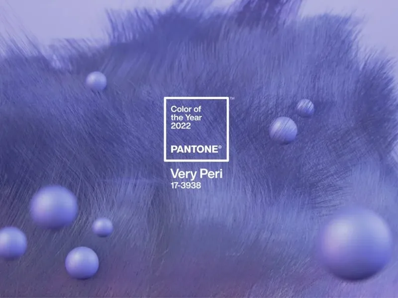 Pantone Very Peri - Tông tím sáng tạo của 2022