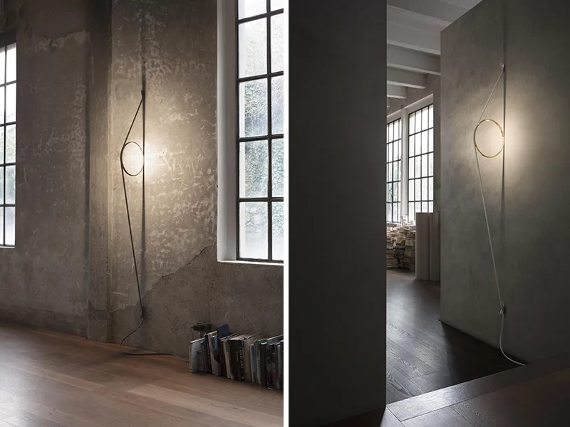 Wireing light - Linh động với đèn treo tường tối giản