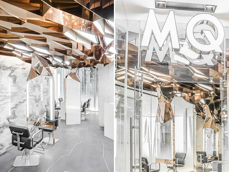 Salon tóc MQ Studio - Sông gương phủ trần