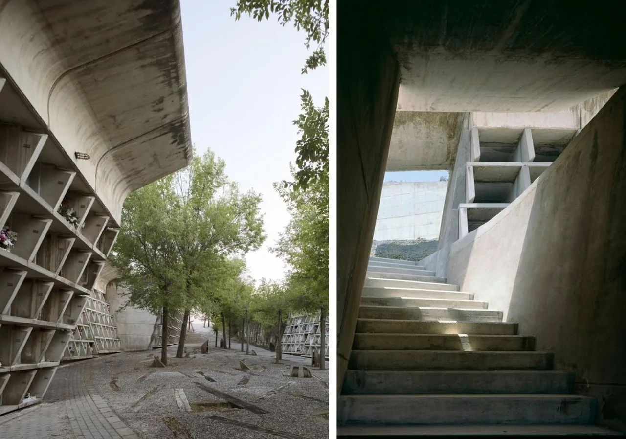 dieu khac architecture sculpture Enric Miralles Igualada