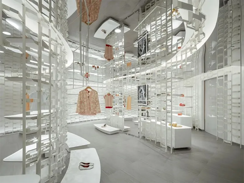 Cửa hàng SHANG XIA - Kengo Kuma x Hermès