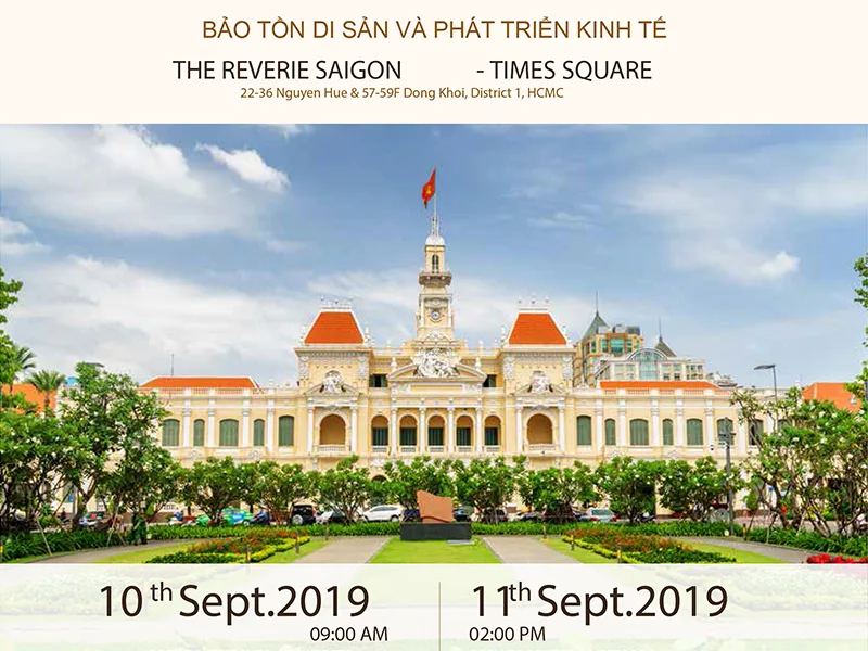 Họp báo công bố Hội thảo Bảo Tồn Di Sản và Phát Triển Kinh Tế