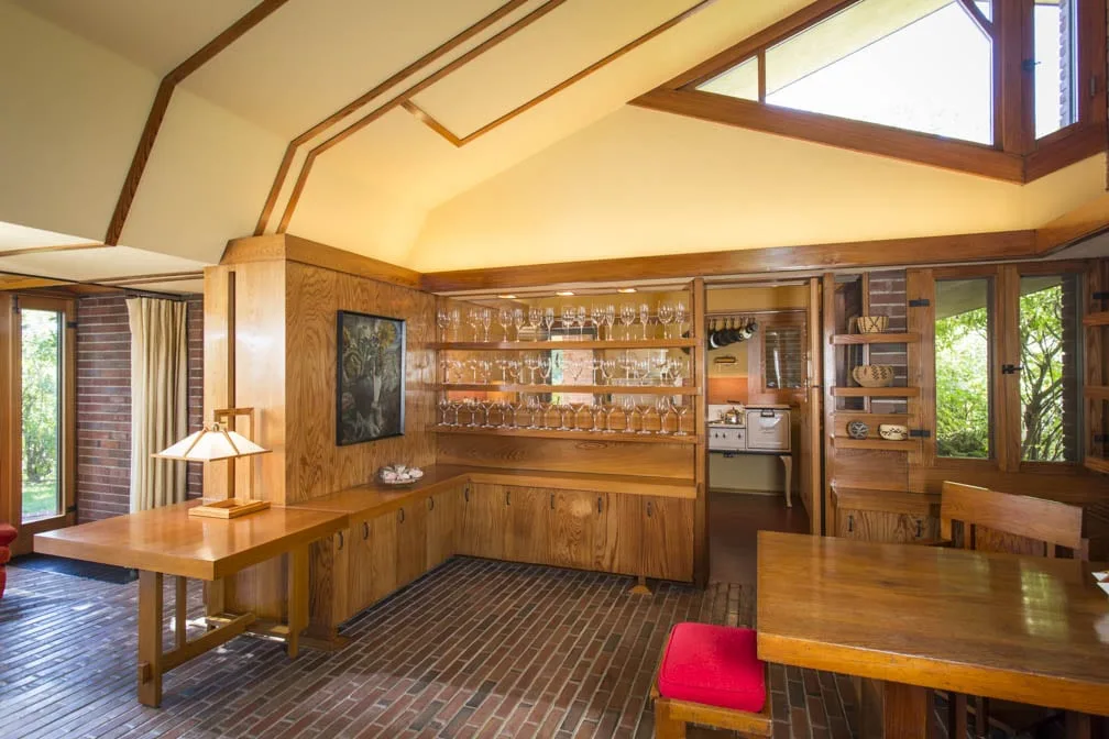 frank lloyd wright nha bep cong trinh
