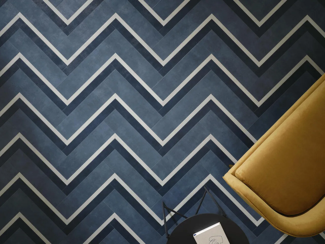 trang tri noi that gach op san hoa tiet xuong ca herringbone