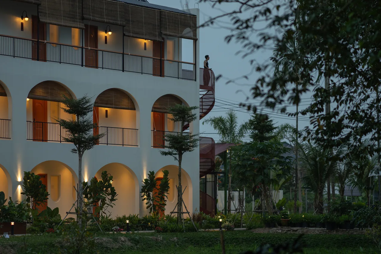 sadec garden homestay kien truc nghi duong