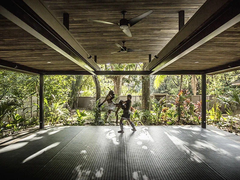 Studio Saxe và studio yoga giữa thiên nhiên trong khách sạn “Nalu Nosara” tại Costa Rica