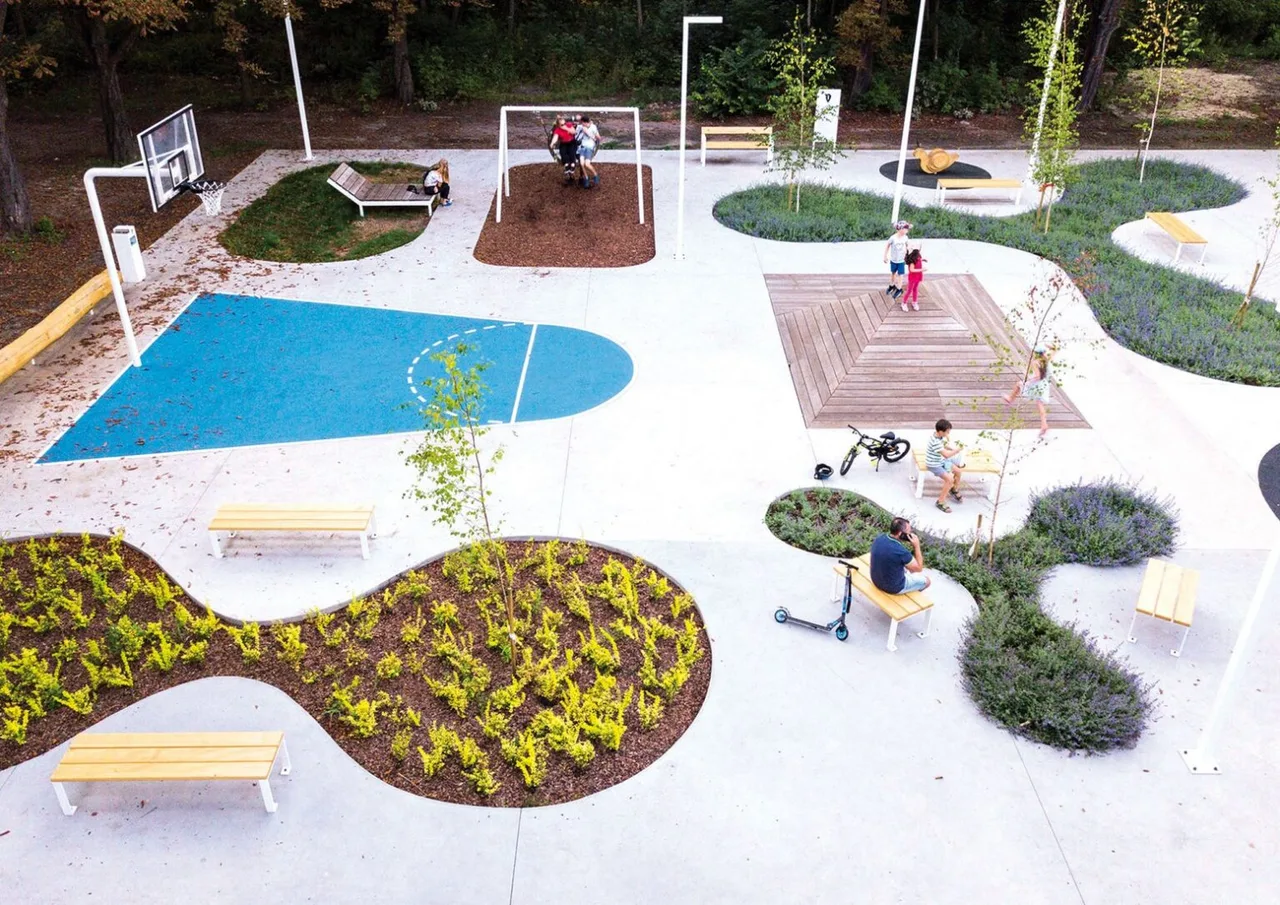 park activity zone slas architekci