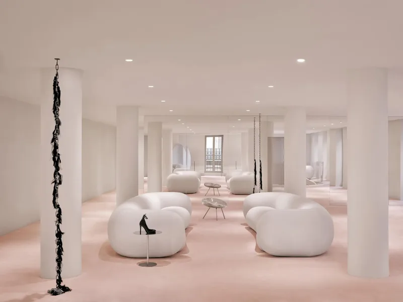 Cửa hàng Alaïa Paris: Khoang kiến trúc vị lai