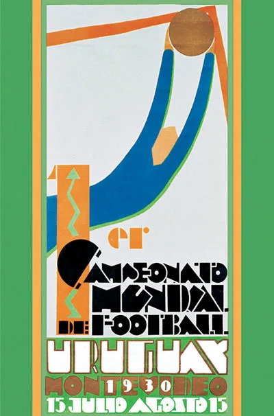 logo visual identity poster trophy FIFA