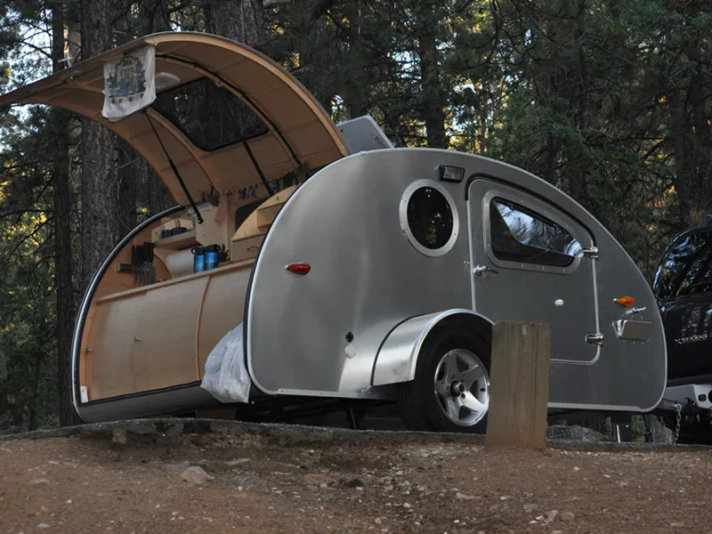 Nhà di động Teadrop Camping Trailer - sự lựa chọn cho những cuộc dã ngoại