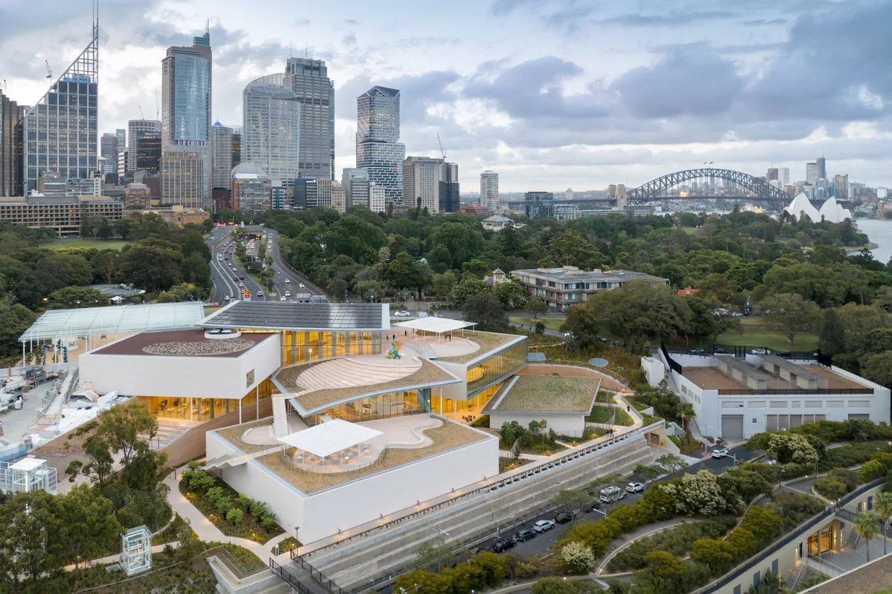 bao tang new south wales sydney modern sanaa