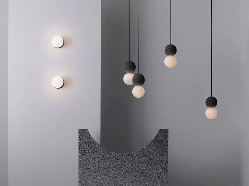 Origo - BST đèn làm từ đá núi lửa