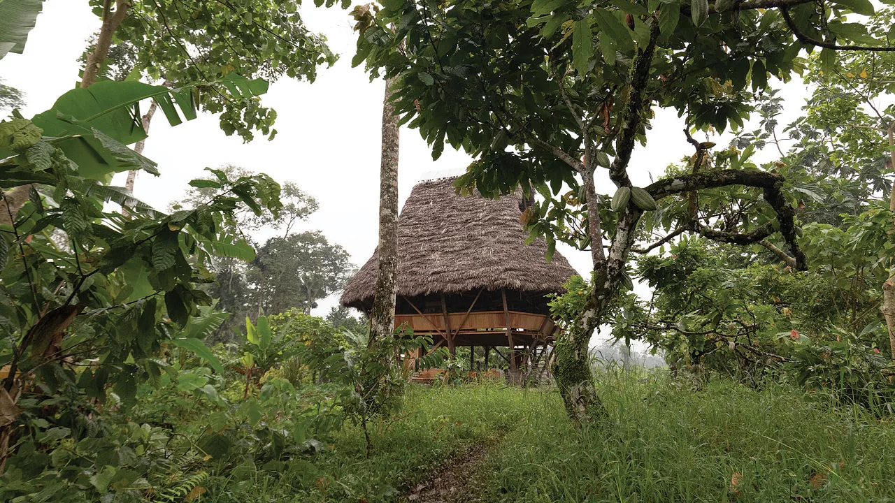 thu vien hien dai kien truc Yuyarina Pacha Library Ecuador