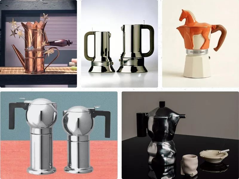Ấm Moka - Những diễn giải mang tinh thần kiến trúc và thiết kế công nghiệp