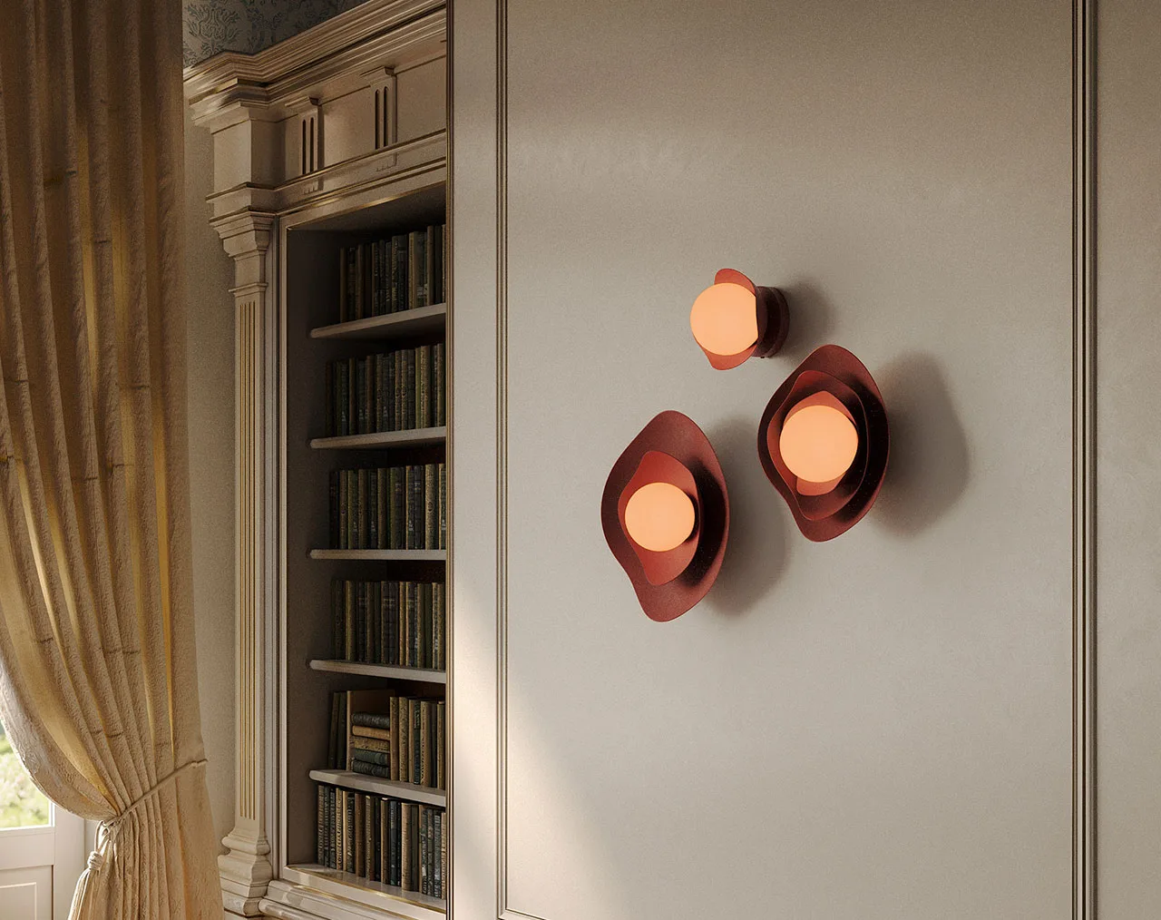 Pivoine Luminaire Authentik den tuong anh sang
