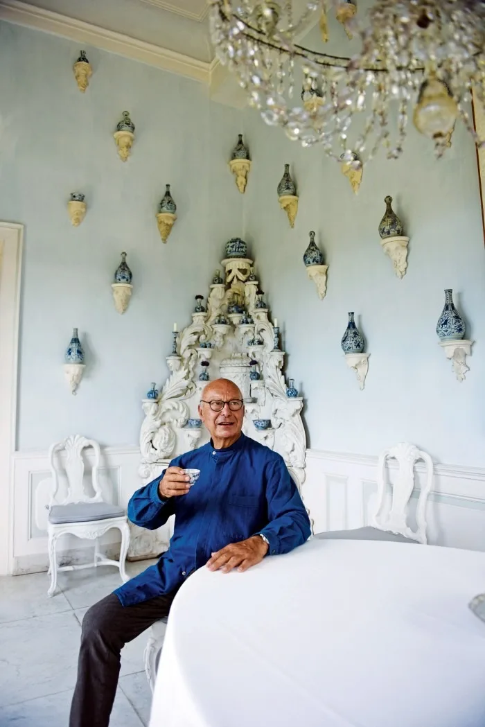 Axel Vervoordt nha thiet ke noi that
