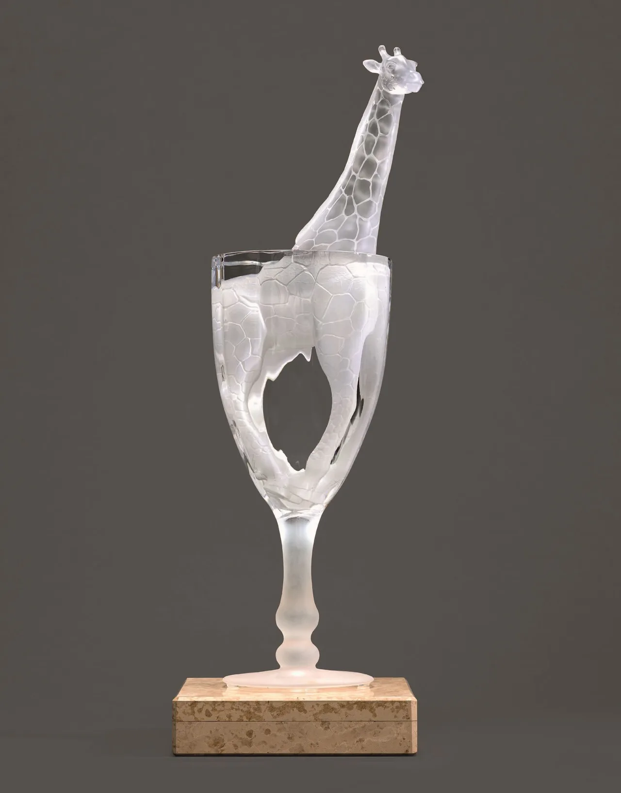 ly lalique huou cao co Le Bain de Cristal