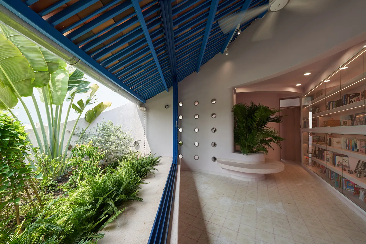 san thuong vuon cay nha pho Pinky House