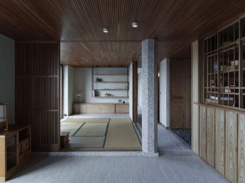 Barbican flat - Không gian mang chi tiết truyền thống Nhật Bản