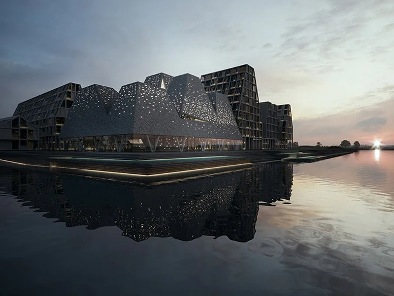 Trung tâm văn hoá bến cảng Copenhagen và tầm quan trọng của nguồn nước