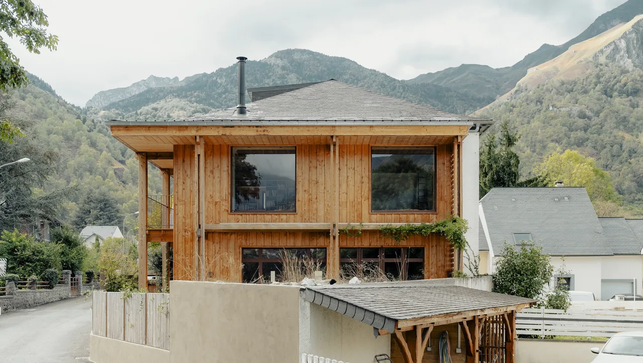 Laruns Pyrenees Mesnil Architectures