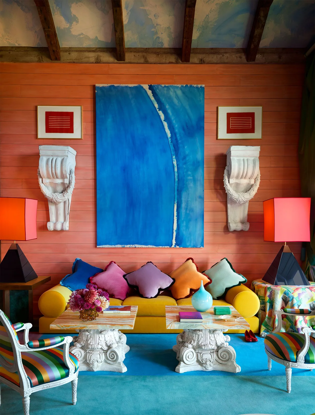 bang mau phong khach living room palette