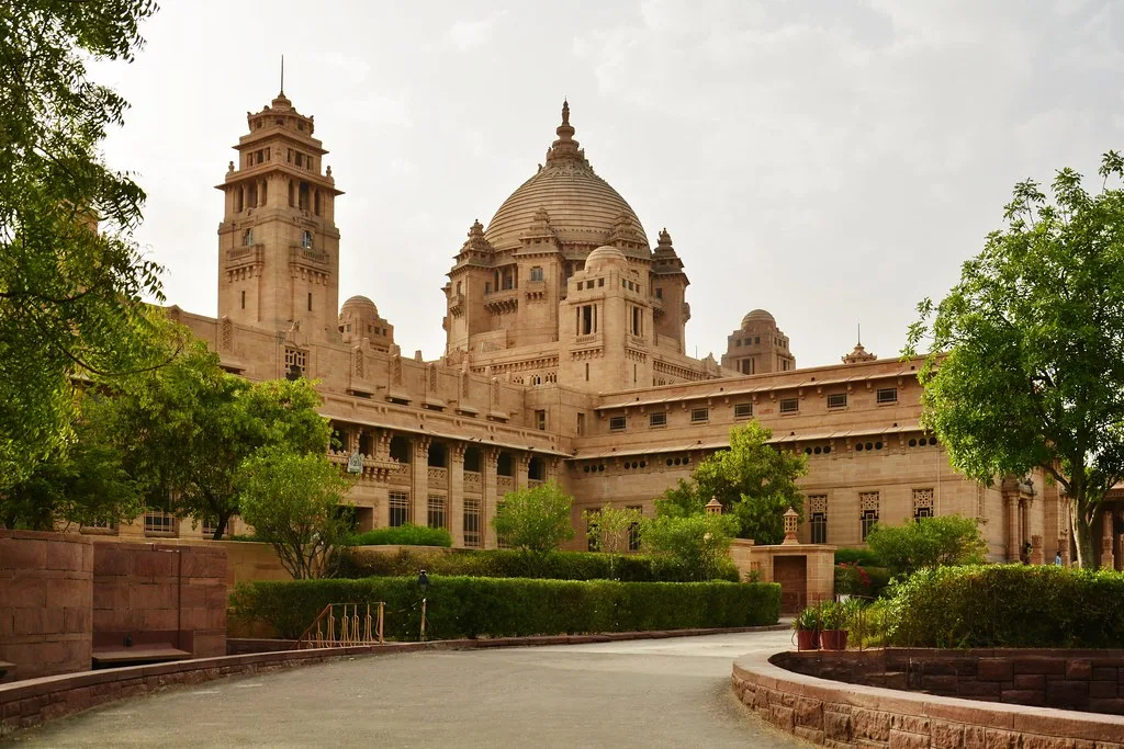 cung dien kien truc an do di san Umaid Bhawan