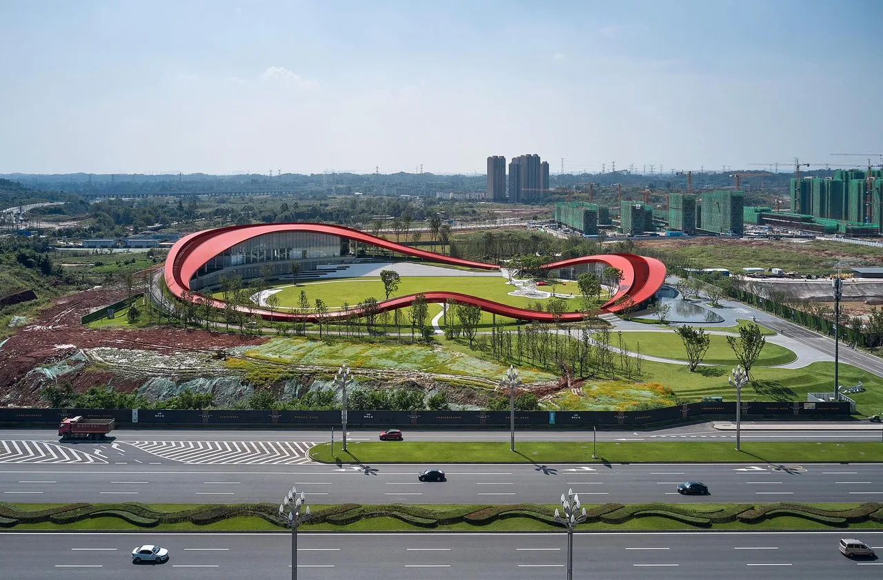 loop of wisdom Tianfu New District Powerhouse Company Unis Chip City