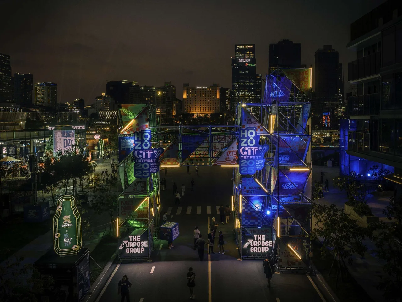 hozo city tet fest 2025 le hoi