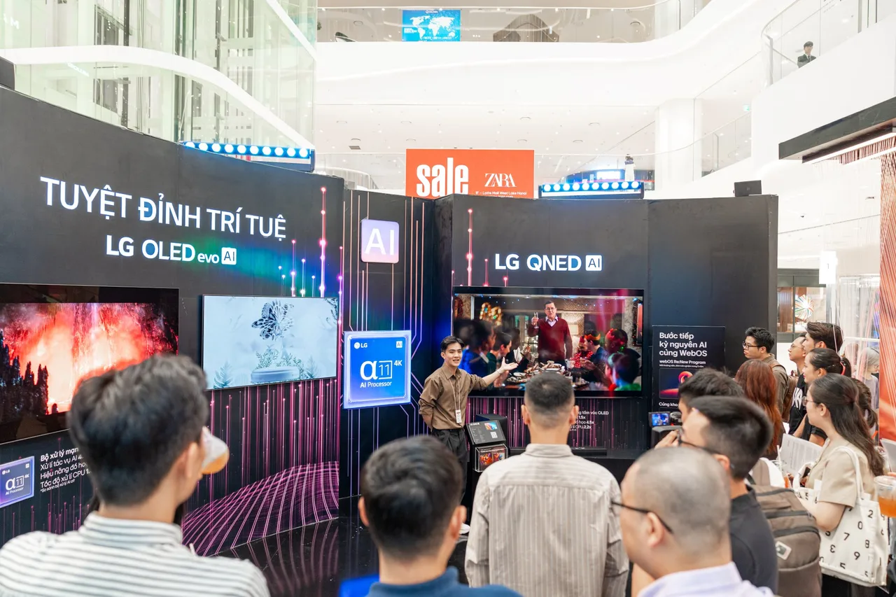 cong nghe ai tv oled thiet bi giai tri