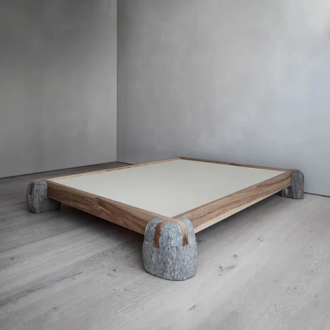 giuong go wood bed Wabi-Sabi Ethan Stebbins