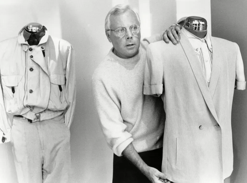giorgio armani fashion stylist