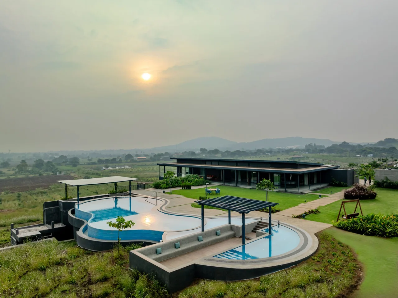 Nasik an do farmhouse A place to Rejoice Hiren Patel Architects