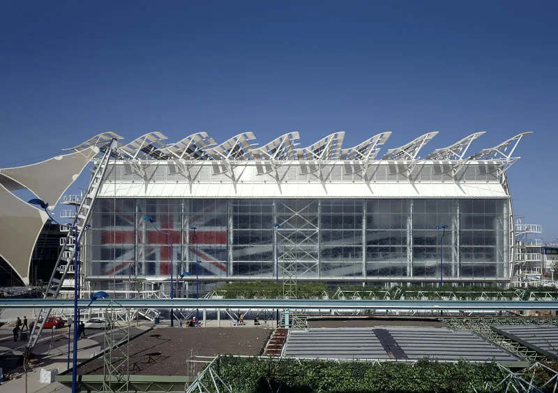 kien truc su Nicholas Grimshaw Expo'92 1992