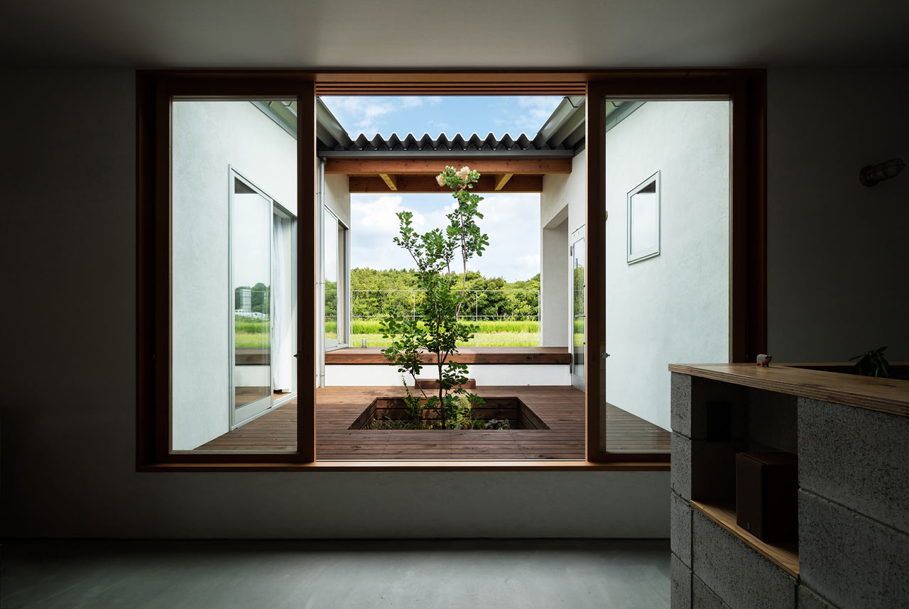 nhà chữ u Mita-House-Horibe-Associates-elledecoration vn.10