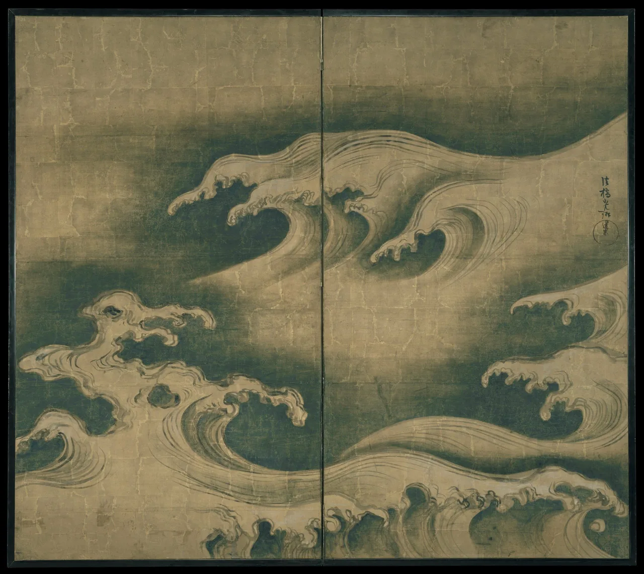 lich su binh phong folding screen history paravent