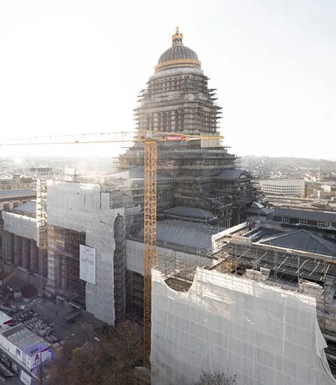 Palace of Justice ở Brussels di tich lich su kien truc trung tu