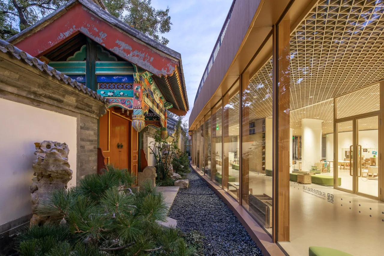 yuecheng courtyard kindergarten kien truc co dien trung hoa