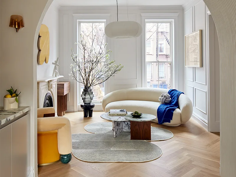 Nhà phố Boerum Hill - Những đường cong duyên dáng