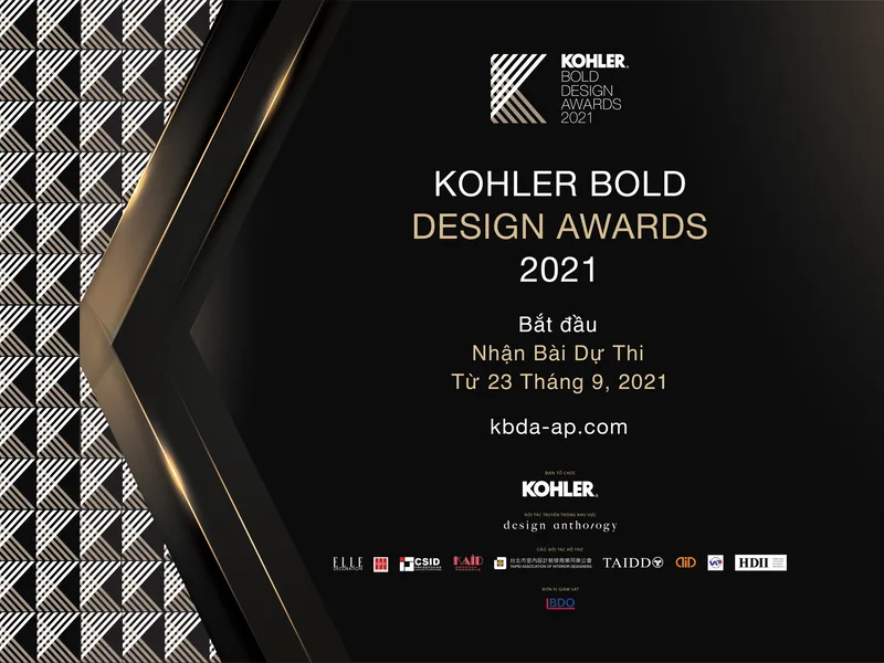 ELLE Decoration tiếp tục đồng hành cùng KOHLER BOLD DESIGN AWARDS