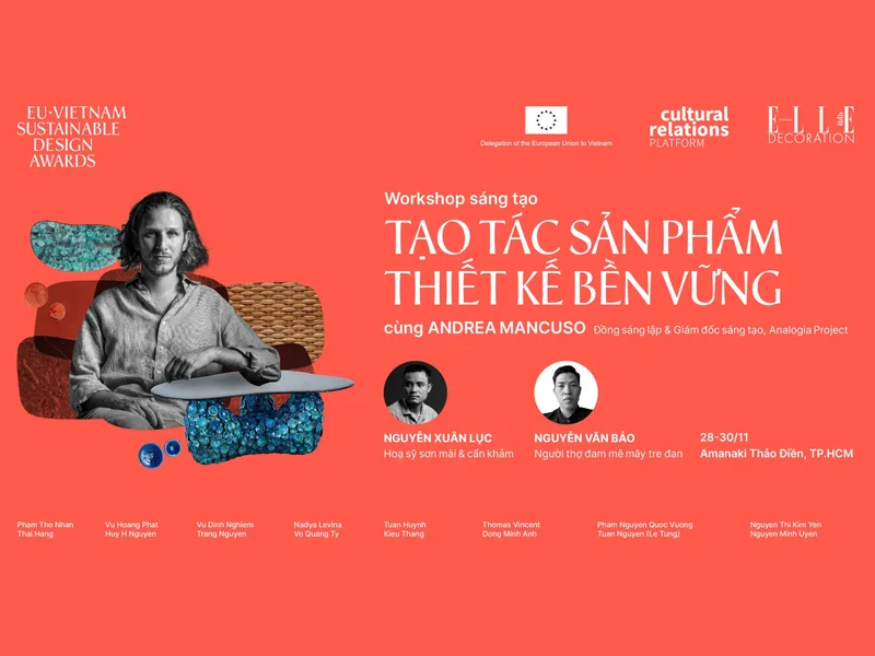 Dự án EVSDA: Sáng tạo bền vững mang tính kết nối tại workshop về thiết kế sản phẩm