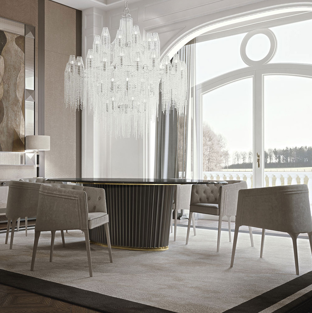 ban da phong an phong khach COLONNA Vittoria Frigerio