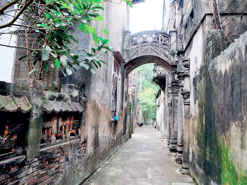 Làng Cựu sự hòa quyện Á – Âu