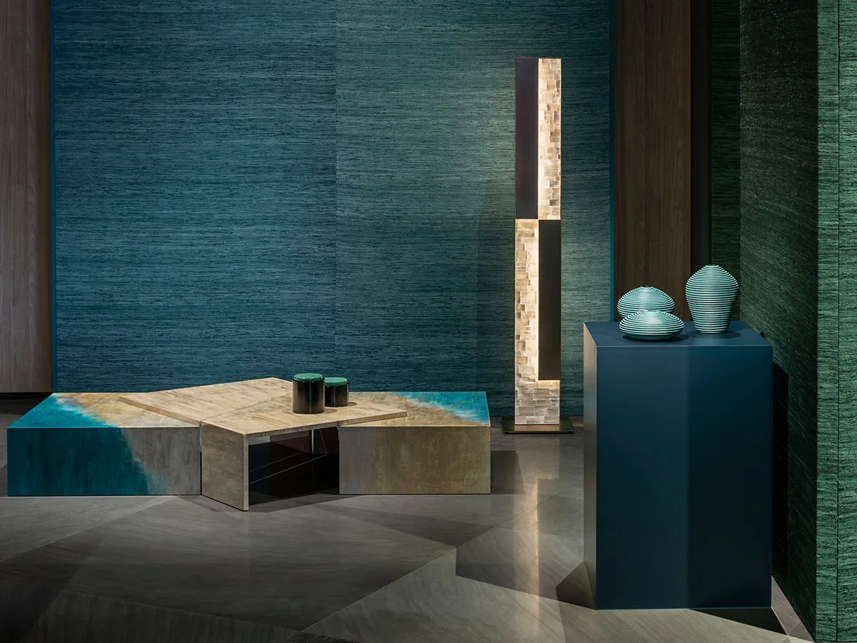 ban tra tea table Norigami Armani