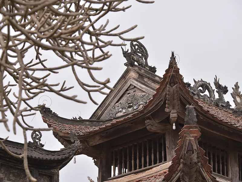 Kiến trúc đình Đoài-Theo lối về dân gian