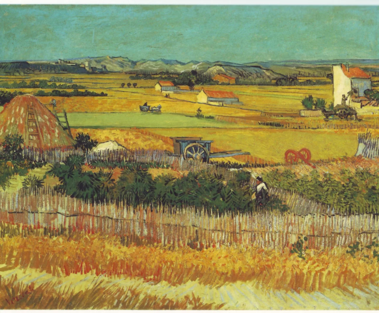 de oogst tac pham nghe thuat van gogh