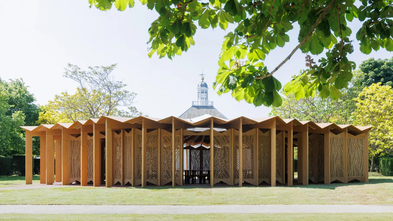 Lina Ghotmeh Serpentine Pavilion
