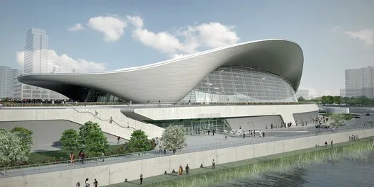 olympic trung tam the thao duoi nuoc Luan Don Zaha Hadid