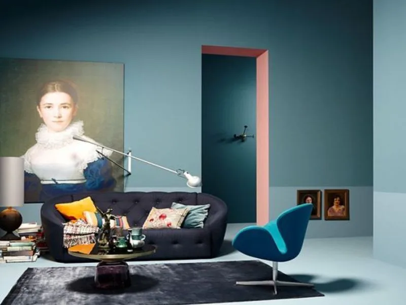 Ấn tượng với kiểu sơn tường color block